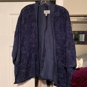 70s style cardigan